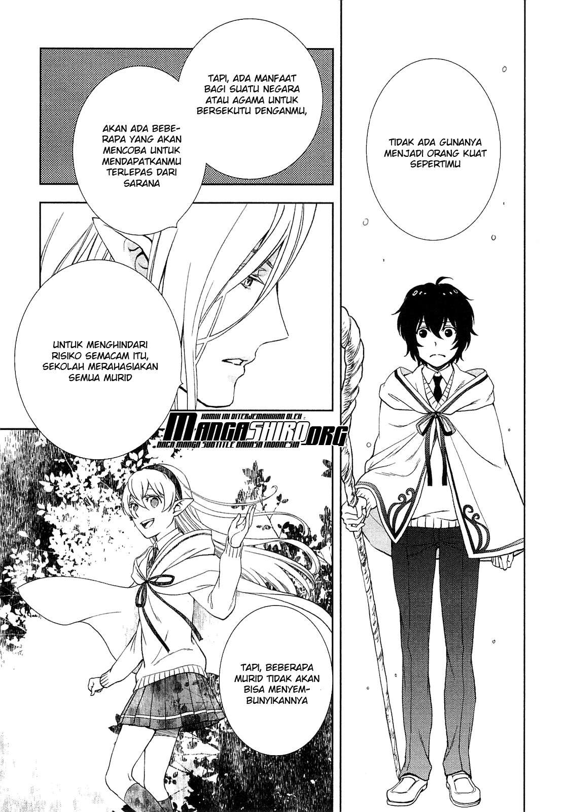 Monogatari no Naka no Hito Chapter 09 Gambar 7