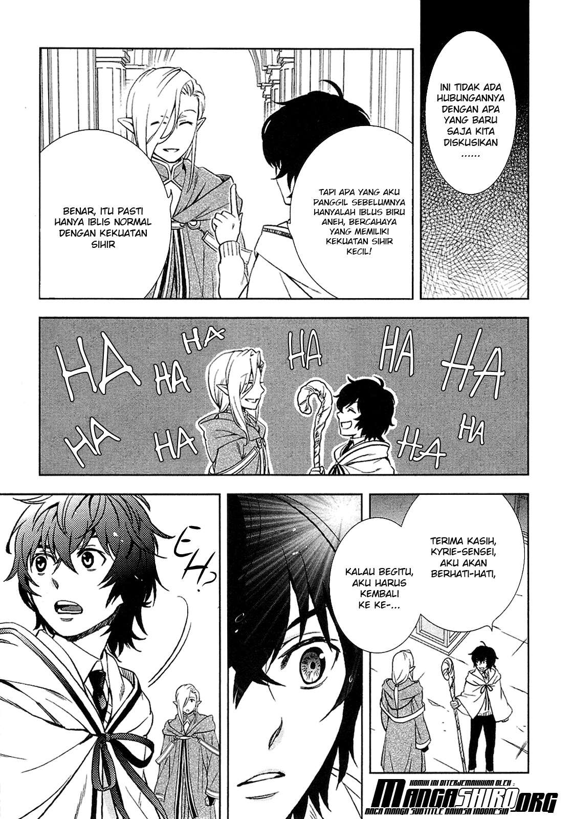 Monogatari no Naka no Hito Chapter 09 Gambar 9