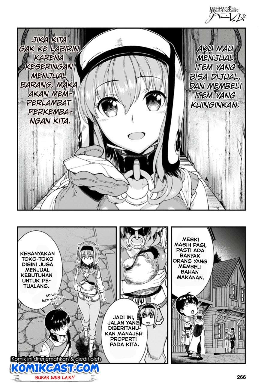 Isekai Meikyuu de Harem wo Chapter 27 Gambar 19