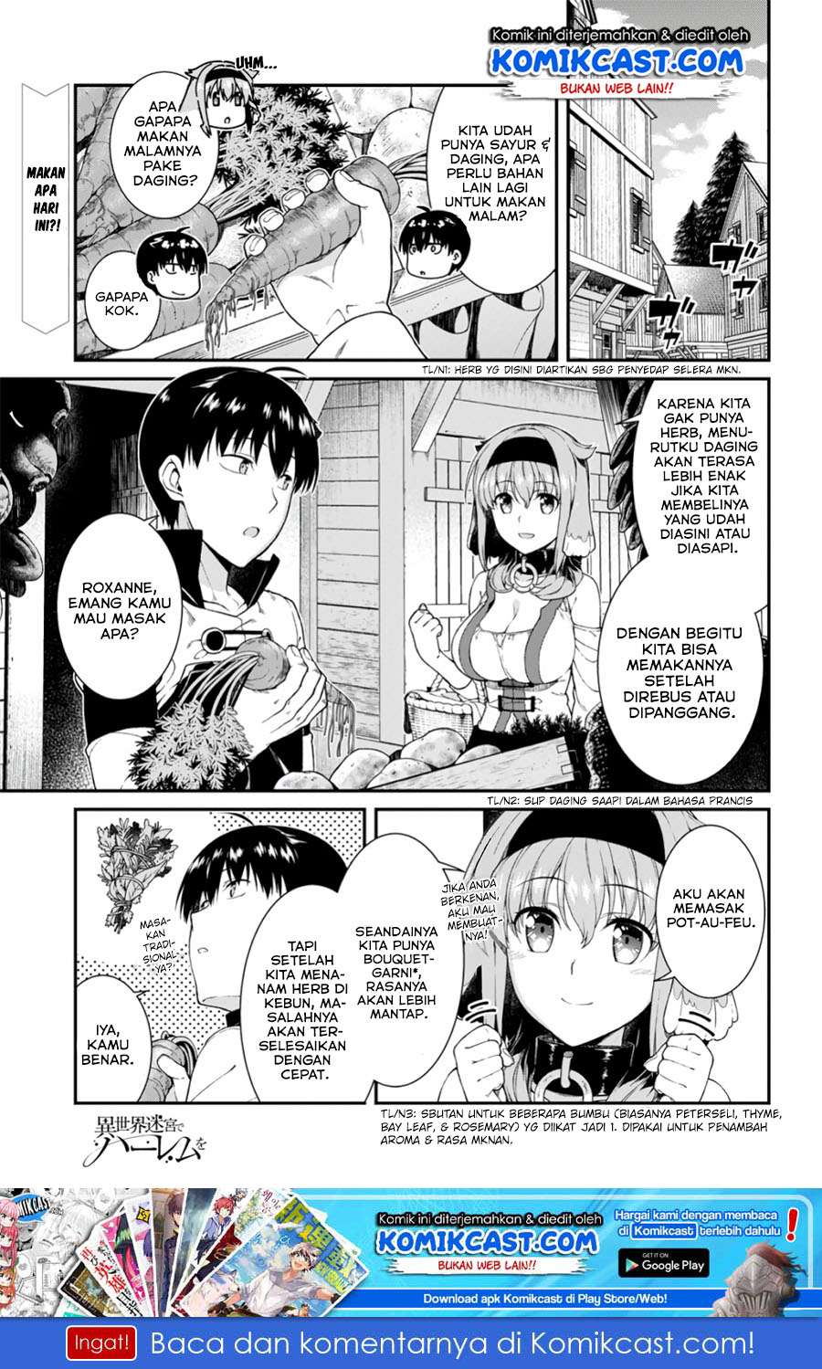 Baca Isekai Meikyuu de Harem wo Chapter 27 Gambar 2