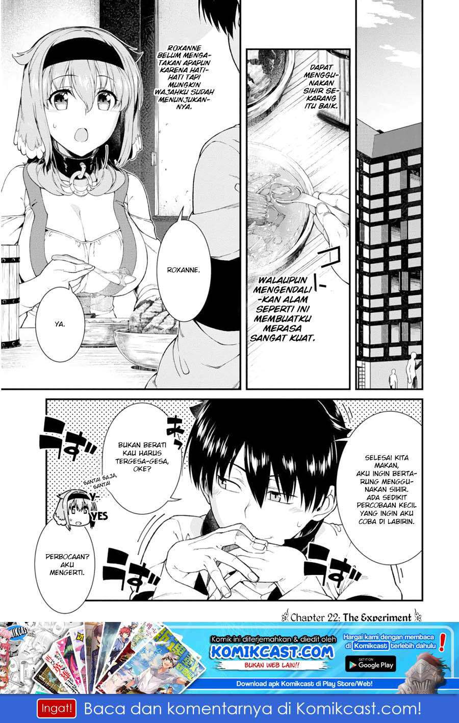 Baca  Isekai Meikyuu de Harem wo Chapter 22 Gambar 2