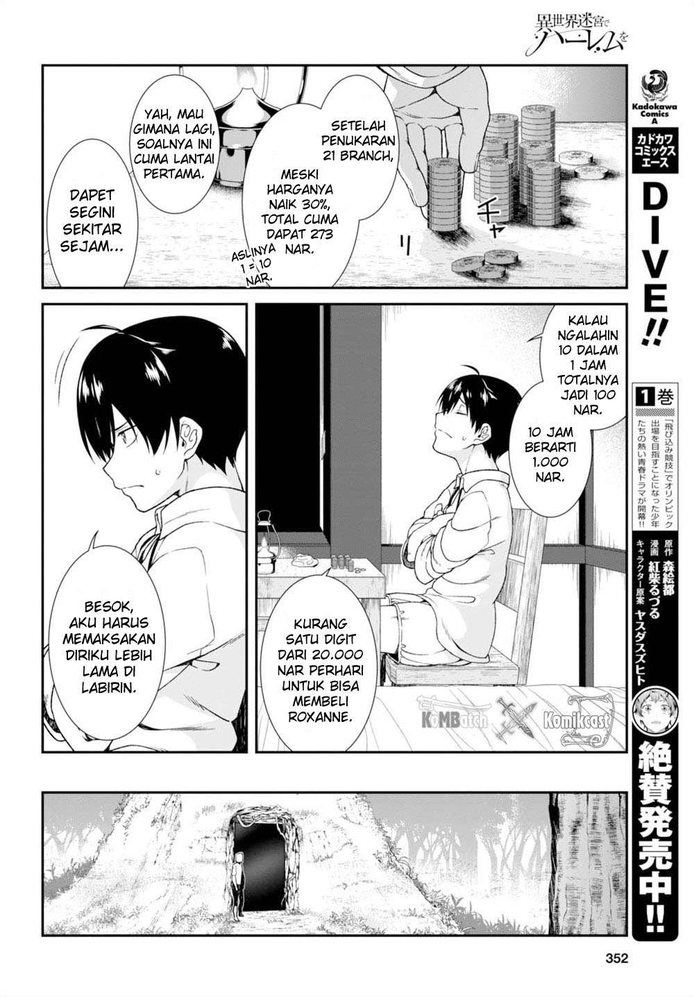 Isekai Meikyuu de Harem wo Chapter 05 Gambar 18