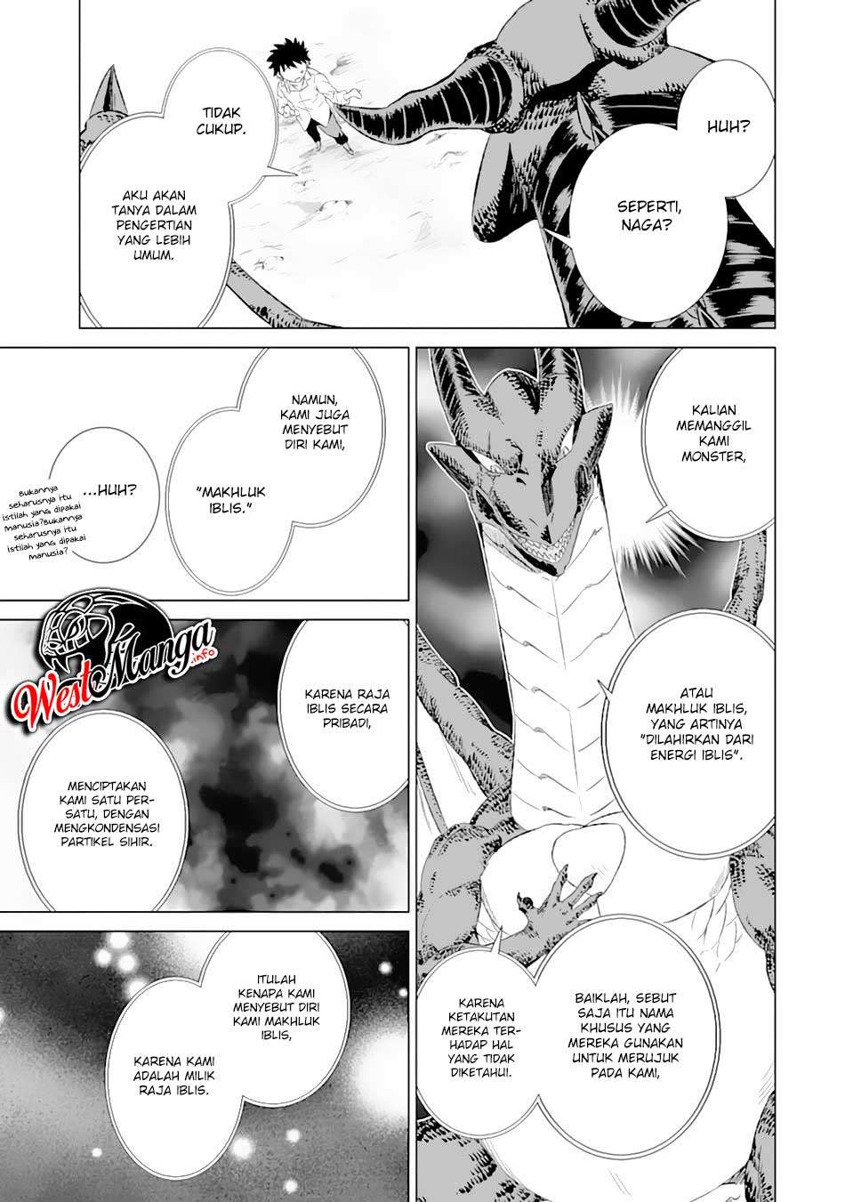 Isekai de tadahitori no mamono tsukai ~ tenshoku shitara maou ni machigawa remashita Chapter 10 Gambar 35
