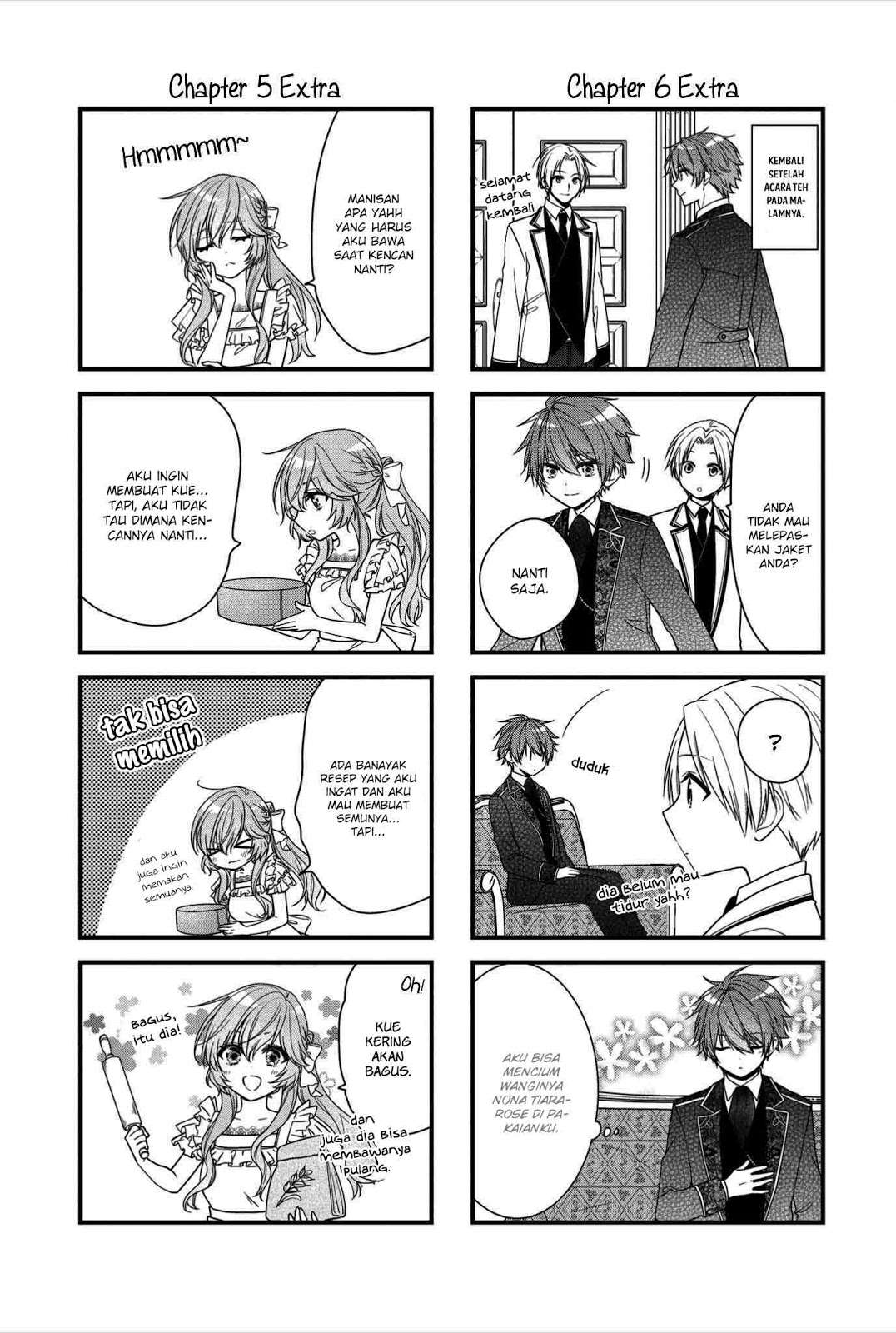 Akuyaku Reijou wa Ringoku no Outaishi ni Dekiai sareru Chapter 8.5 Gambar 20
