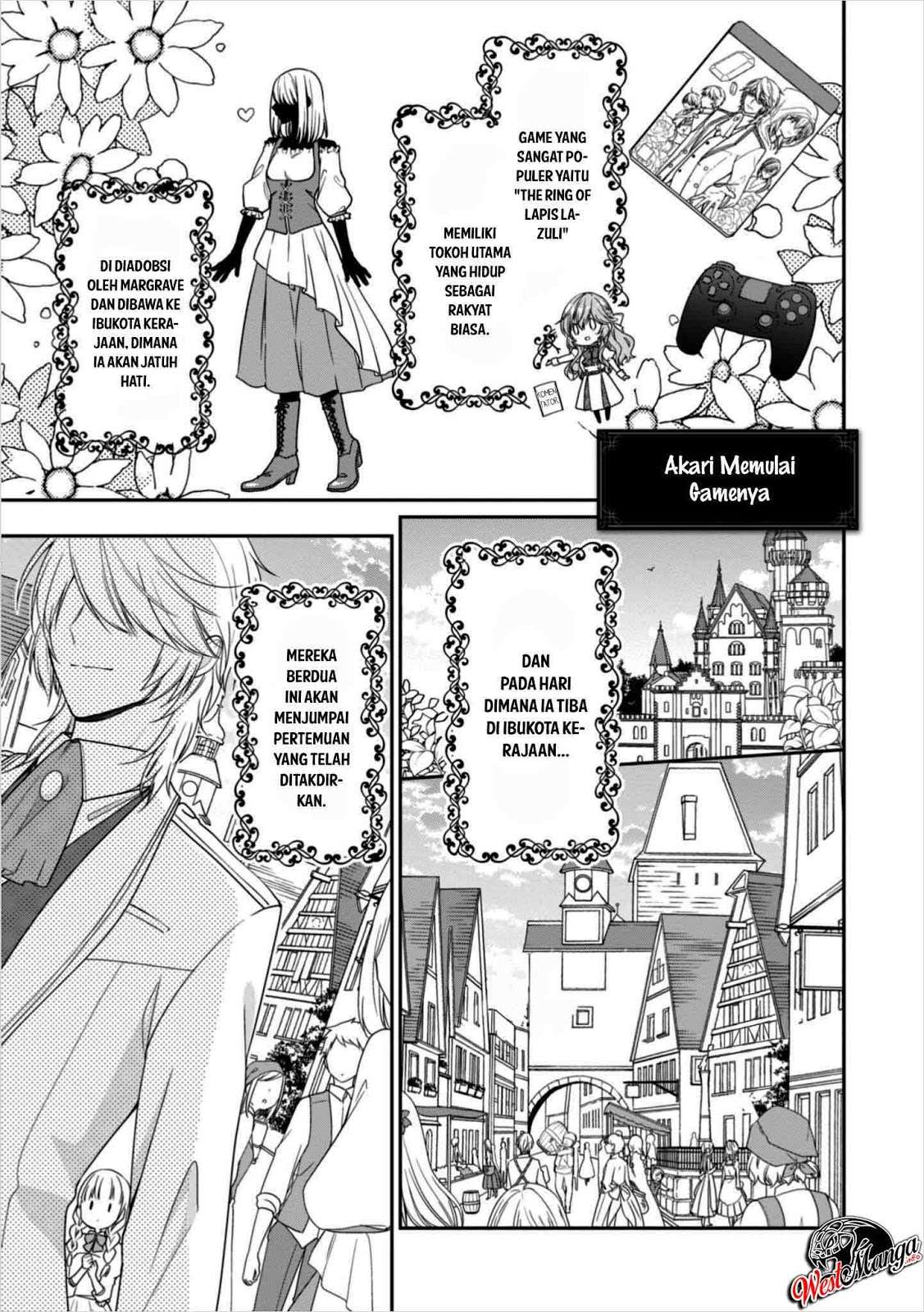 Akuyaku Reijou wa Ringoku no Outaishi ni Dekiai sareru Chapter 8.5 Gambar 3
