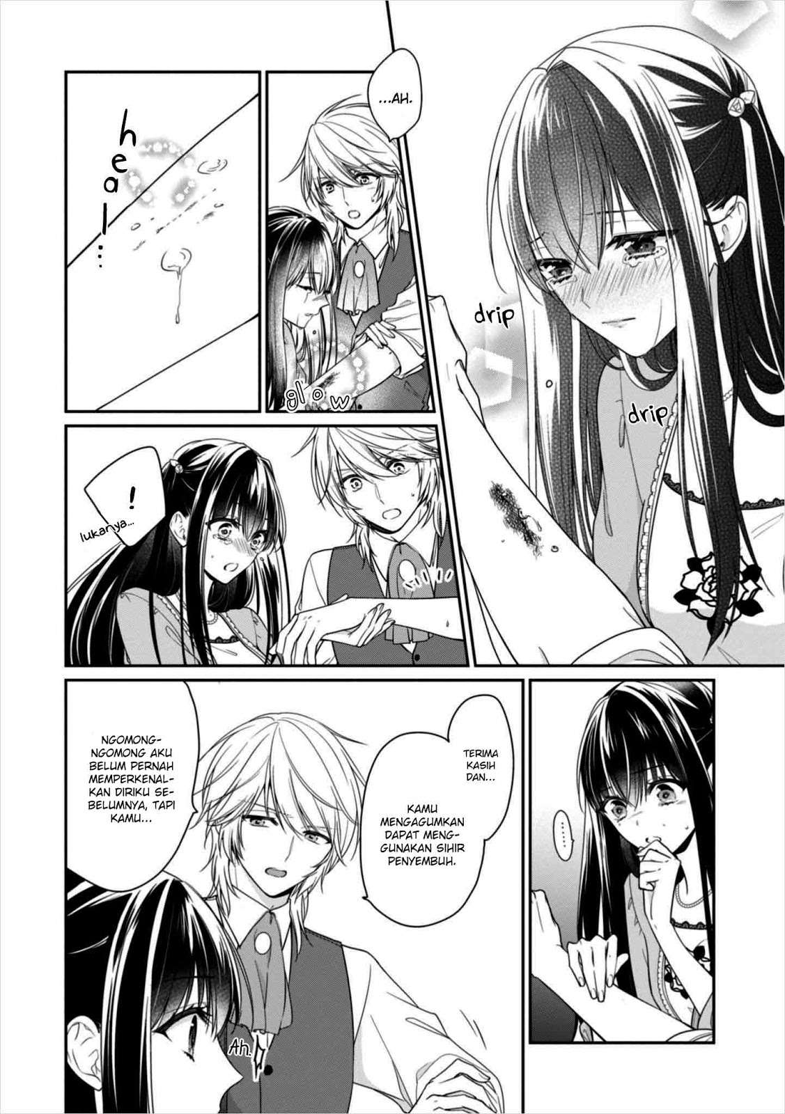 Akuyaku Reijou wa Ringoku no Outaishi ni Dekiai sareru Chapter 8.5 Gambar 8