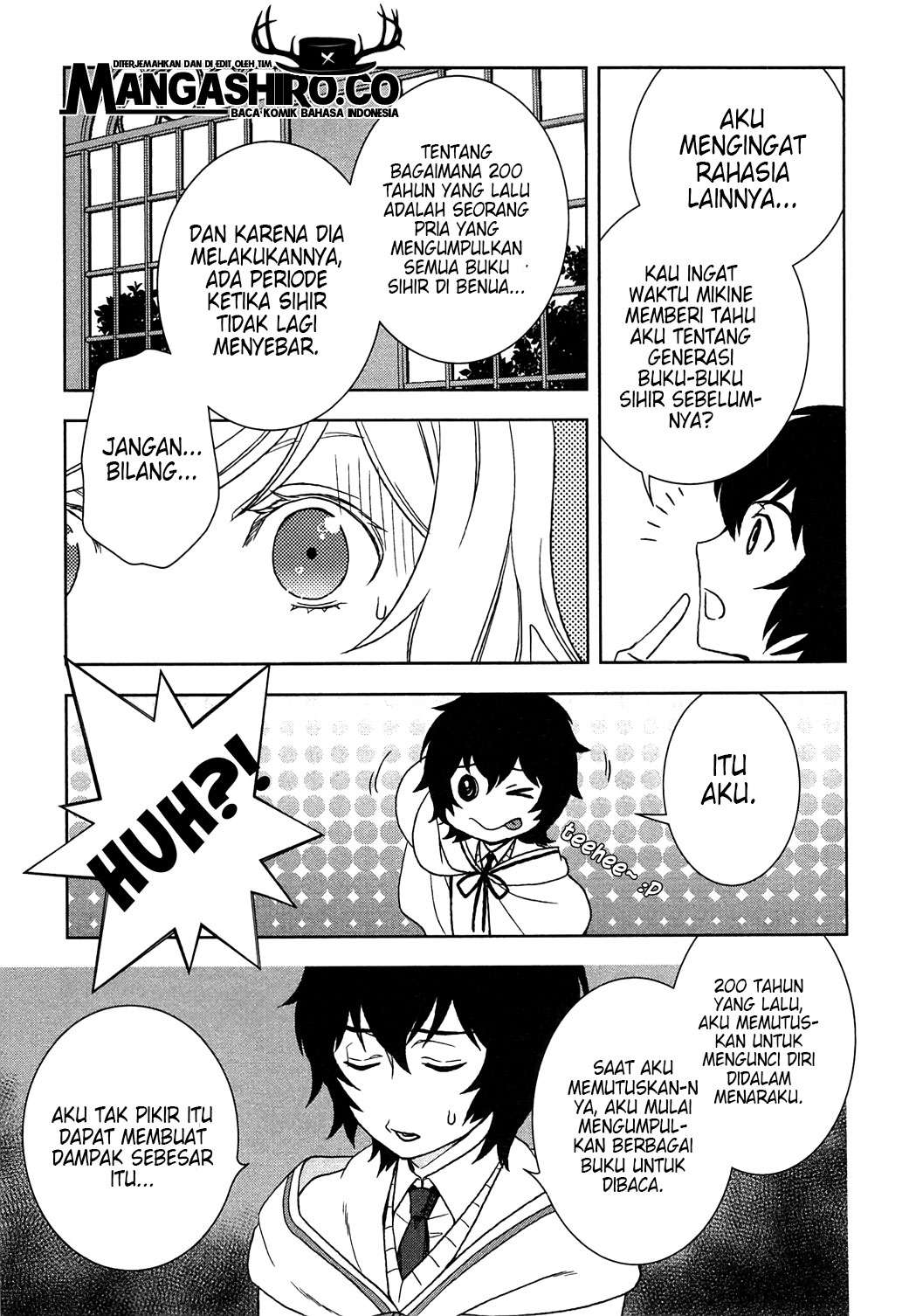 Monogatari no Naka no Hito Chapter 13 Gambar 4