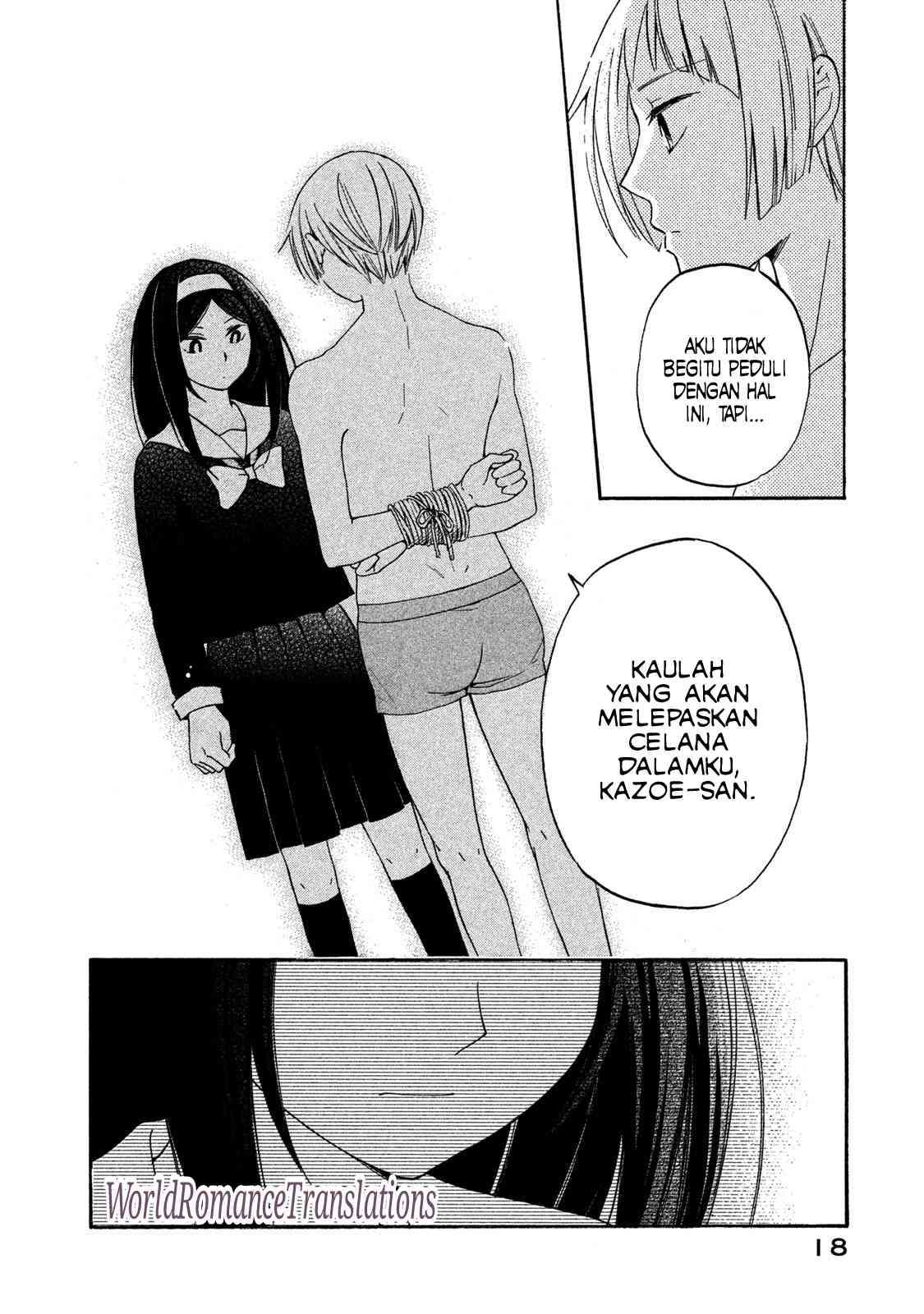 Hanazono and Kazoe’s Bizzare After School Rendezvous Chapter 1 Gambar 17