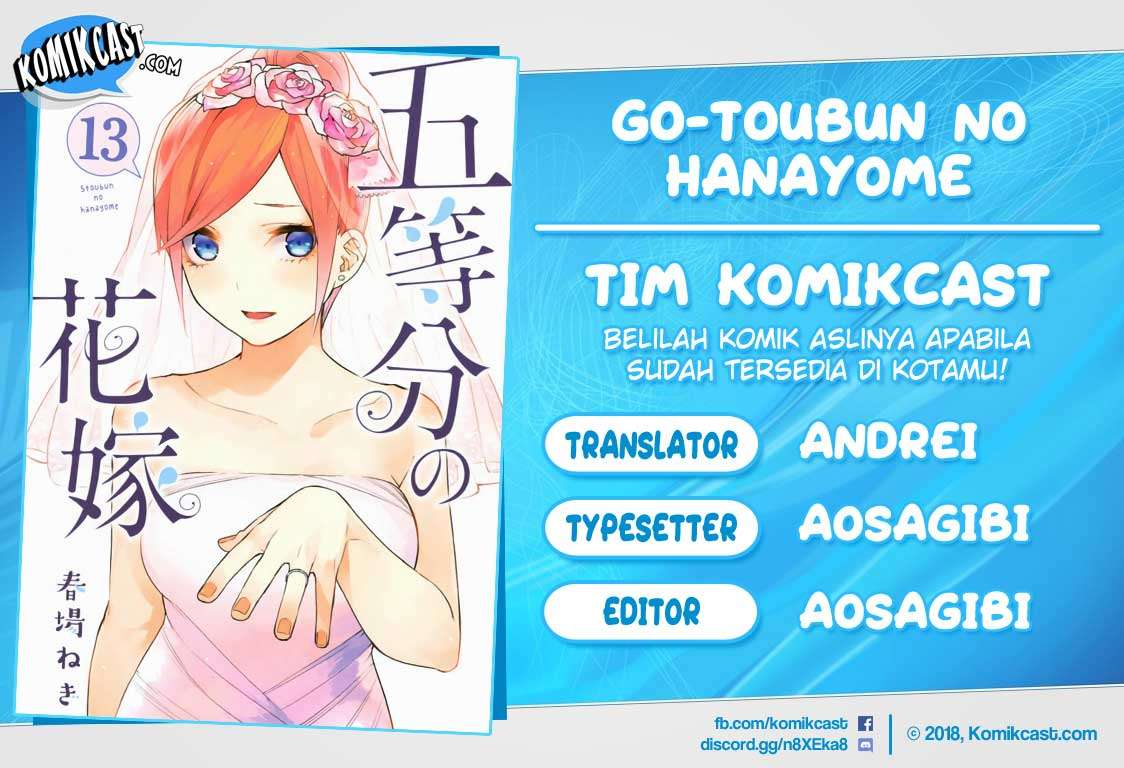 Baca Komik Go-toubun no Hanayome Chapter 119 Gambar 1