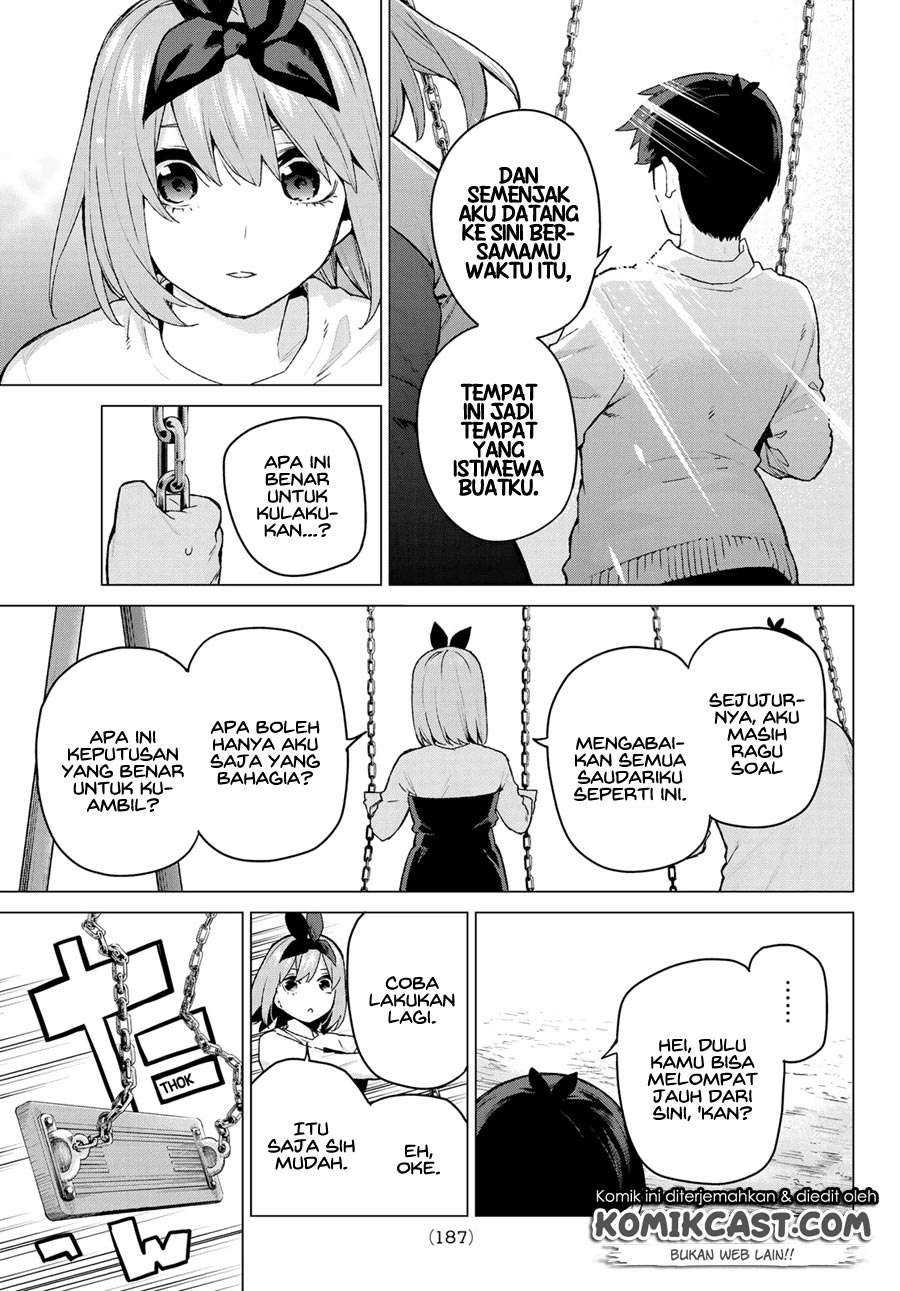 Go-toubun no Hanayome Chapter 119 Gambar 13