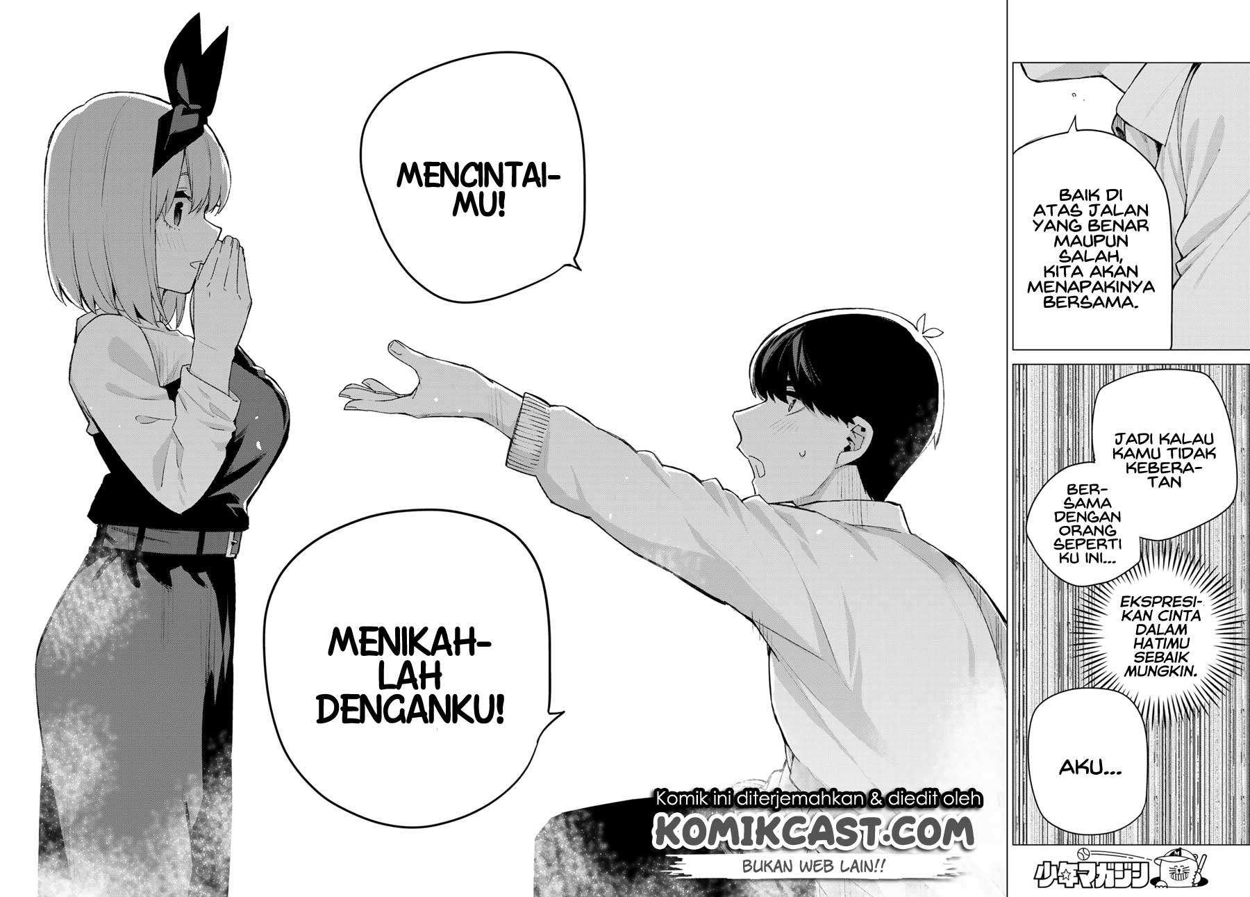Go-toubun no Hanayome Chapter 119 Gambar 17