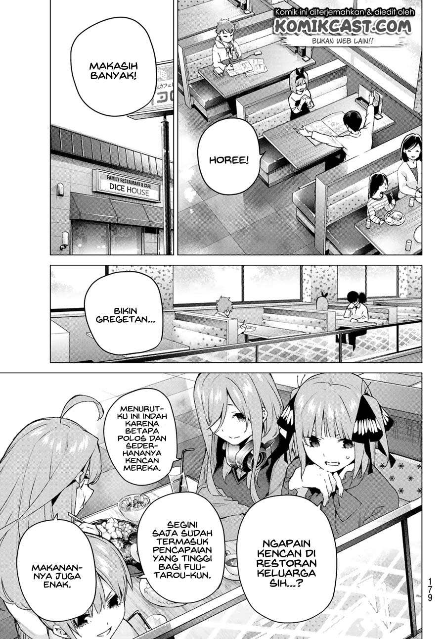 Go-toubun no Hanayome Chapter 119 Gambar 5