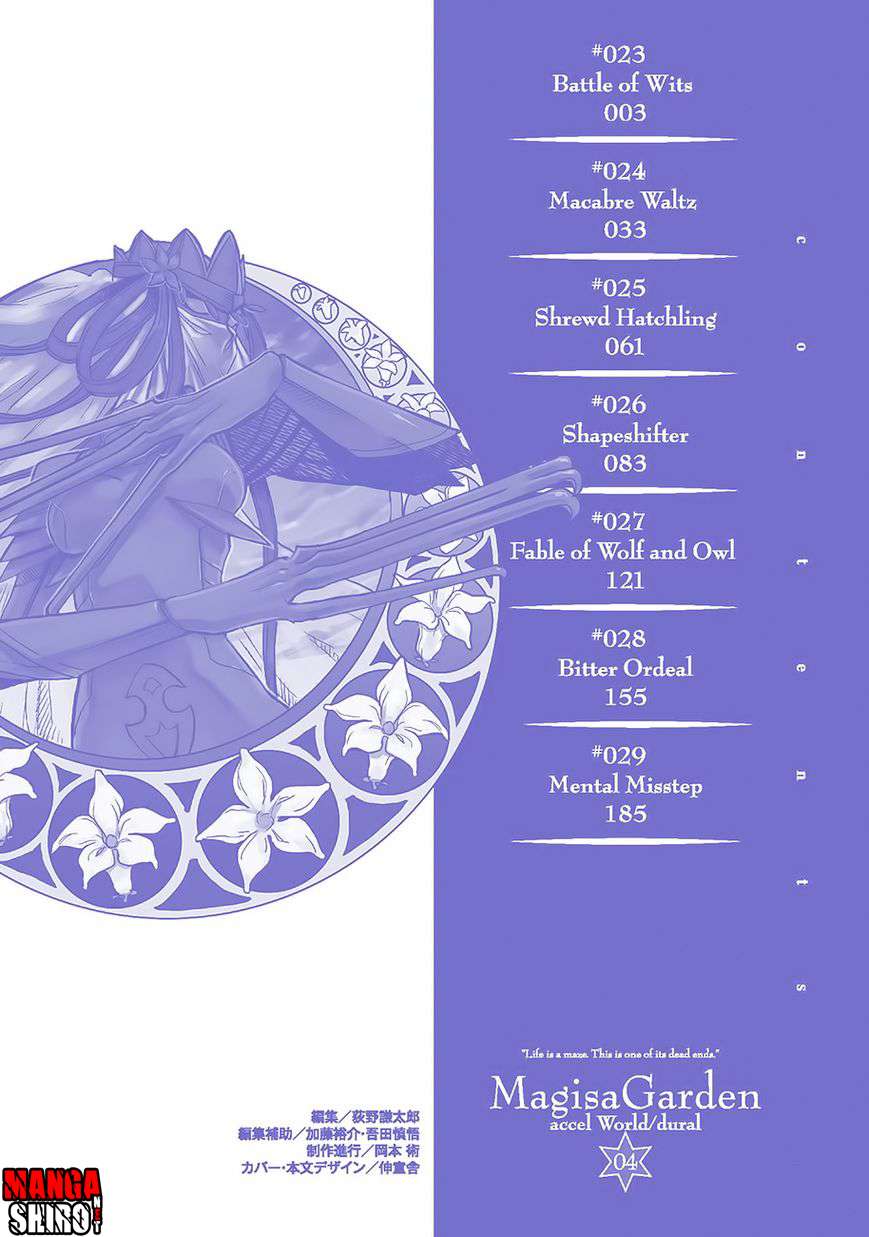 Accel World / Dural – Magisa Garden Chapter 23 Gambar 4