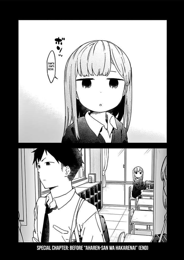 Aharen-san wa Hakarenai Chapter 10.5 Gambar 22