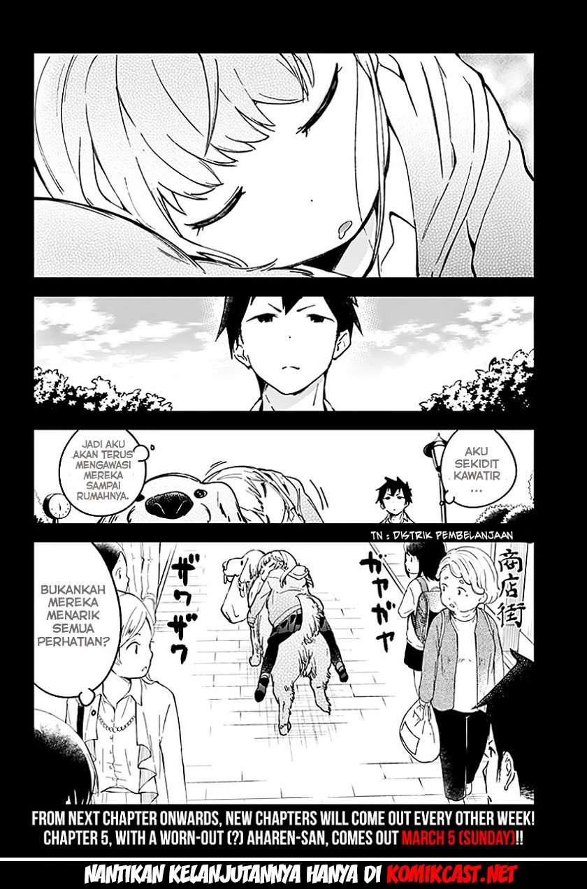 Aharen-san wa Hakarenai Chapter 04 Gambar 13