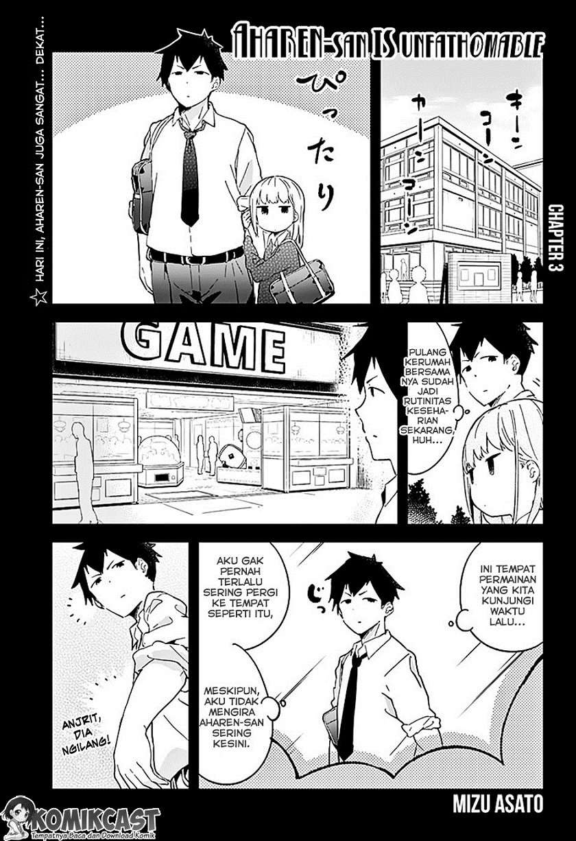Baca Komik Aharen-san wa Hakarenai Chapter 03 Gambar 1