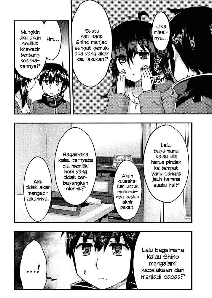 Aizawa-san Zoushoku Chapter 32 Gambar 19