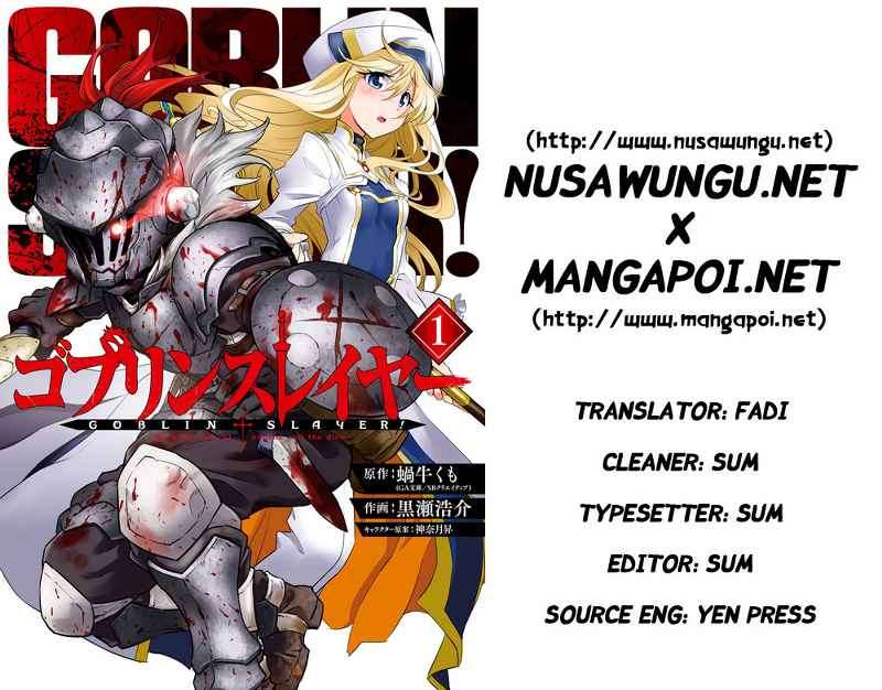 Baca Komik Goblin Slayer Chapter 6 Gambar 1