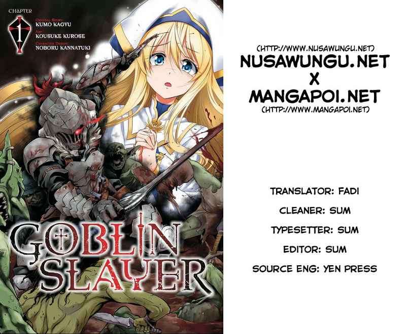 Baca Komik Goblin Slayer Chapter 4 Gambar 1
