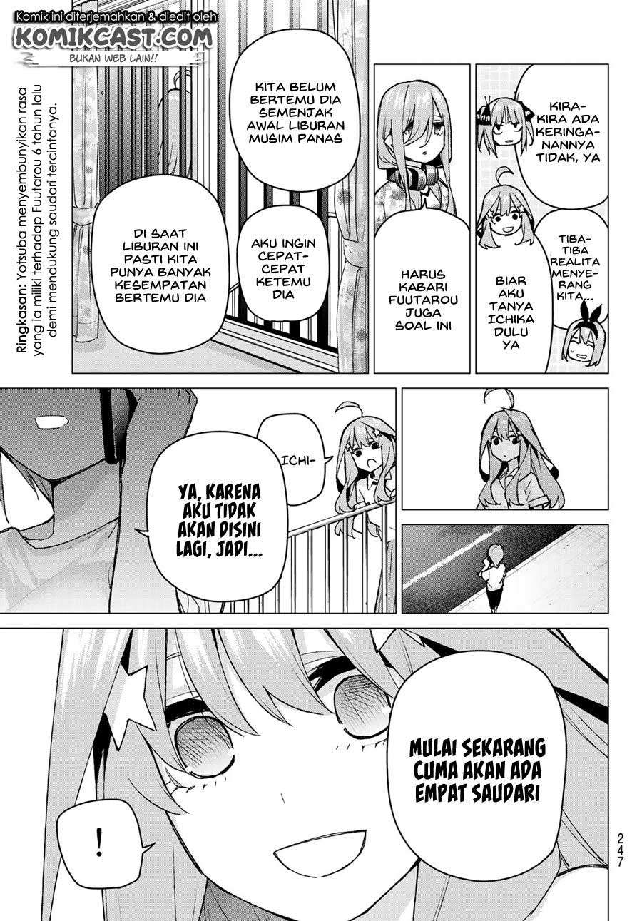 Go-toubun no Hanayome Chapter 91 Gambar 5