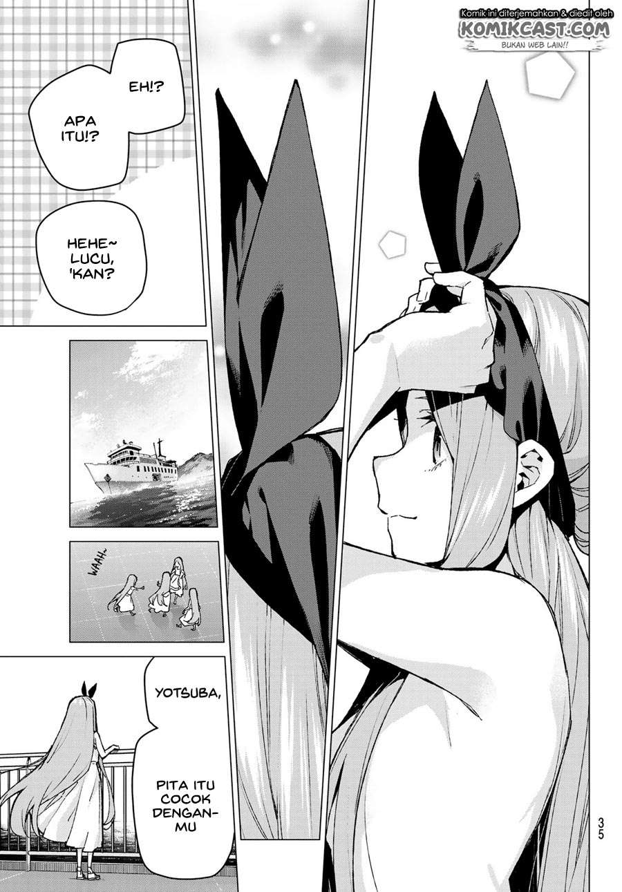 Go-toubun no Hanayome Chapter 88 Gambar 21