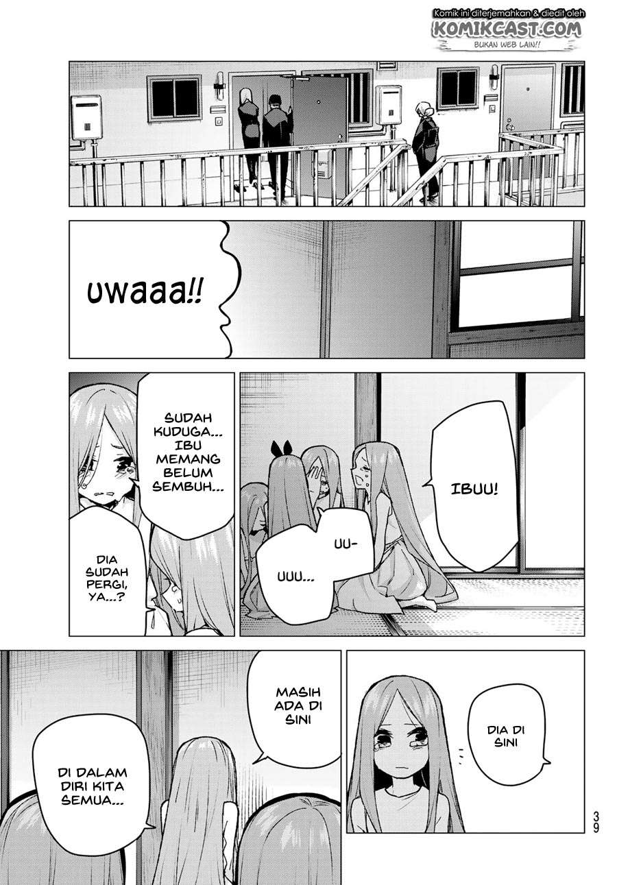 Go-toubun no Hanayome Chapter 88 Gambar 25
