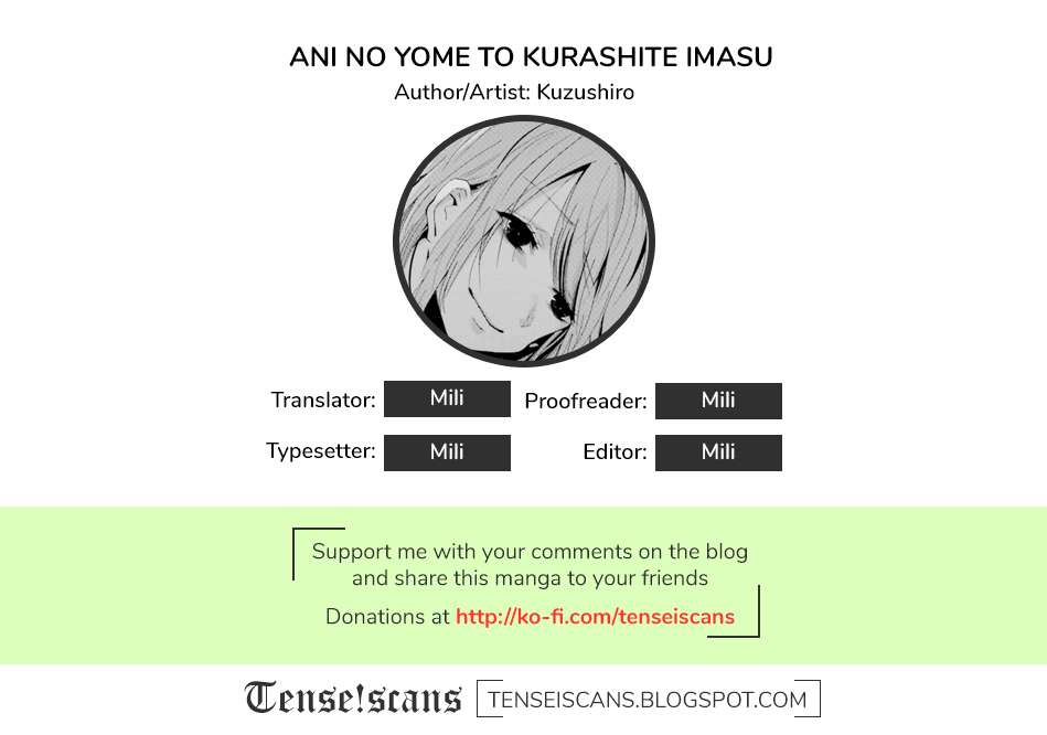 Baca Komik Ani no Yome to Kurashite Imasu Chapter 10 Gambar 1