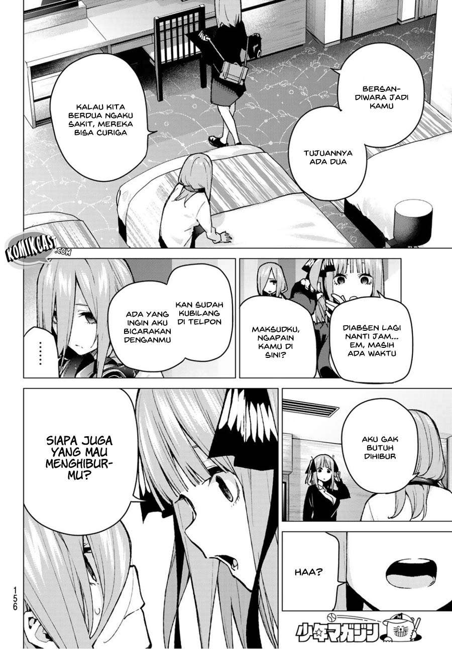 Go-toubun no Hanayome Chapter 82 Gambar 10
