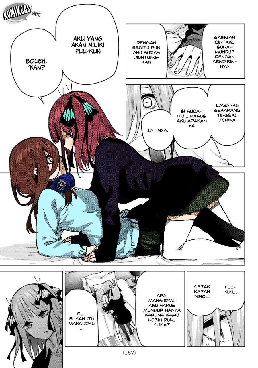 Go-toubun no Hanayome Chapter 82 Gambar 11