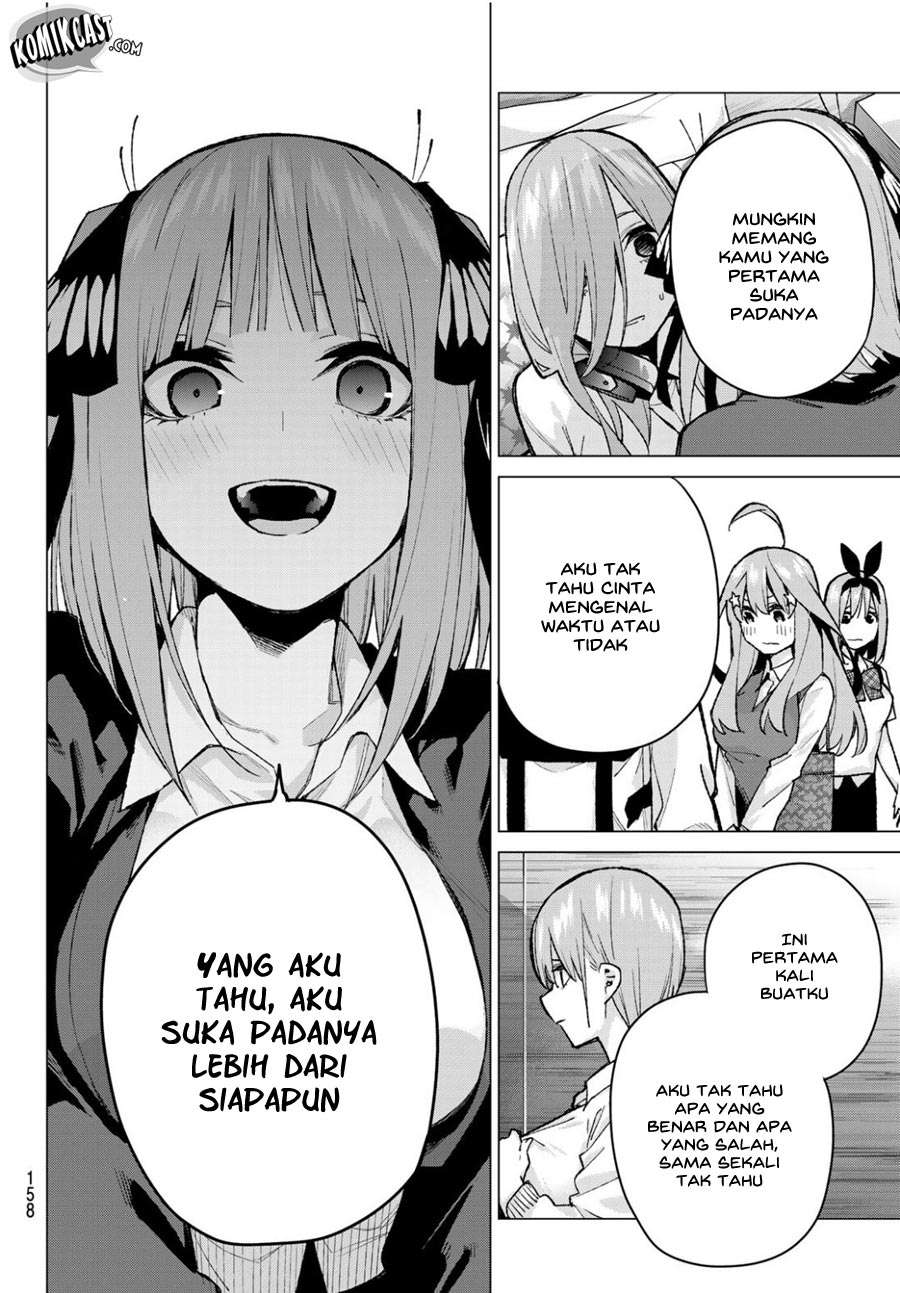 Go-toubun no Hanayome Chapter 82 Gambar 12