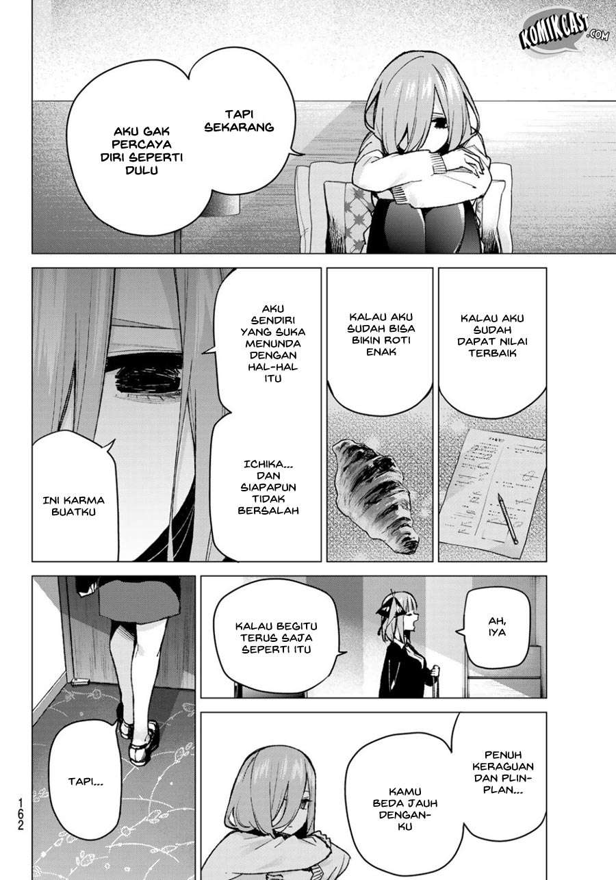 Go-toubun no Hanayome Chapter 82 Gambar 16