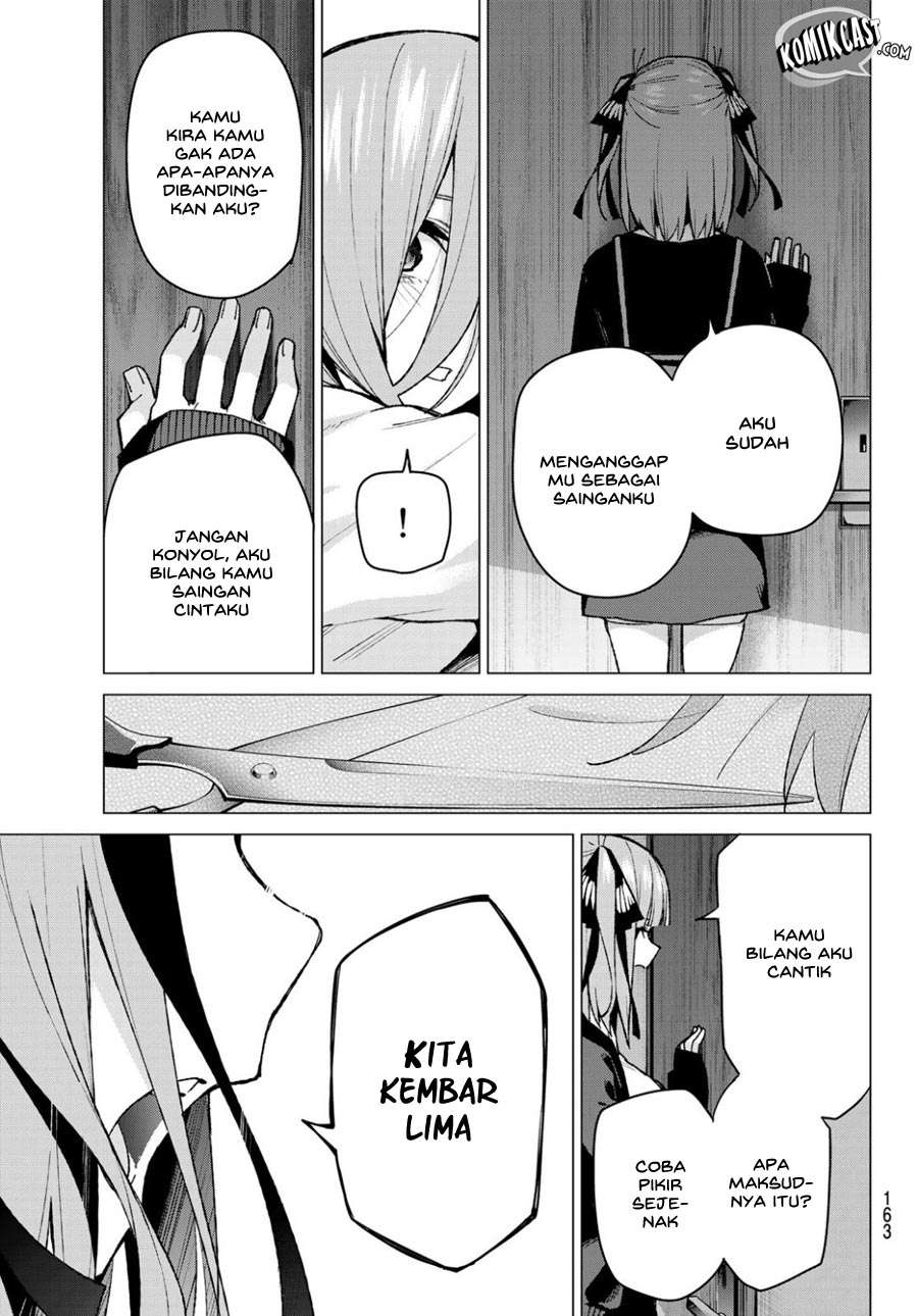 Go-toubun no Hanayome Chapter 82 Gambar 17