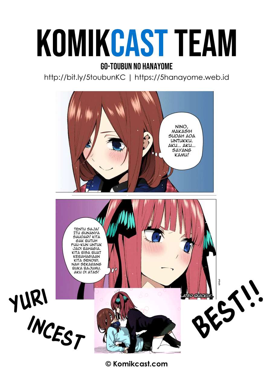 Go-toubun no Hanayome Chapter 82 Gambar 22