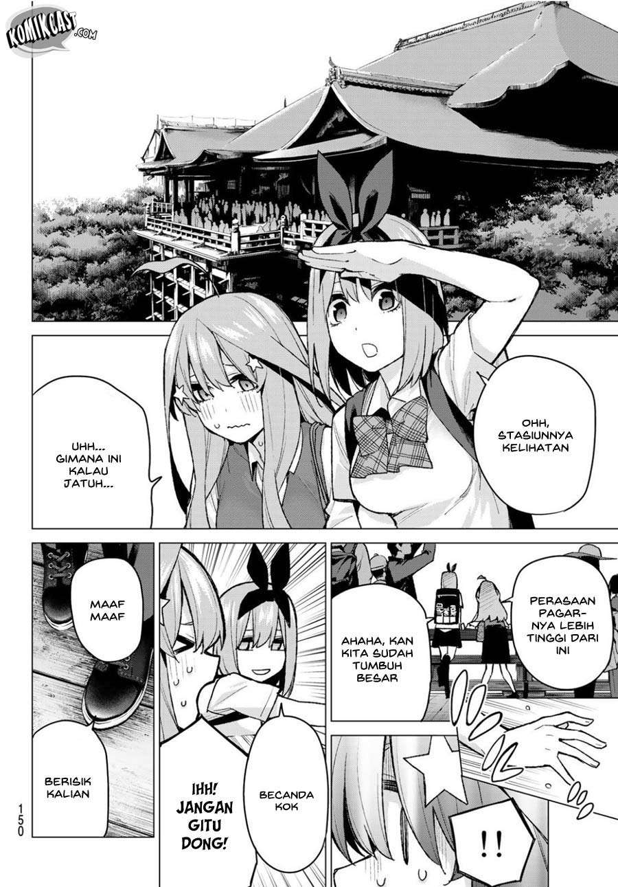 Go-toubun no Hanayome Chapter 82 Gambar 4