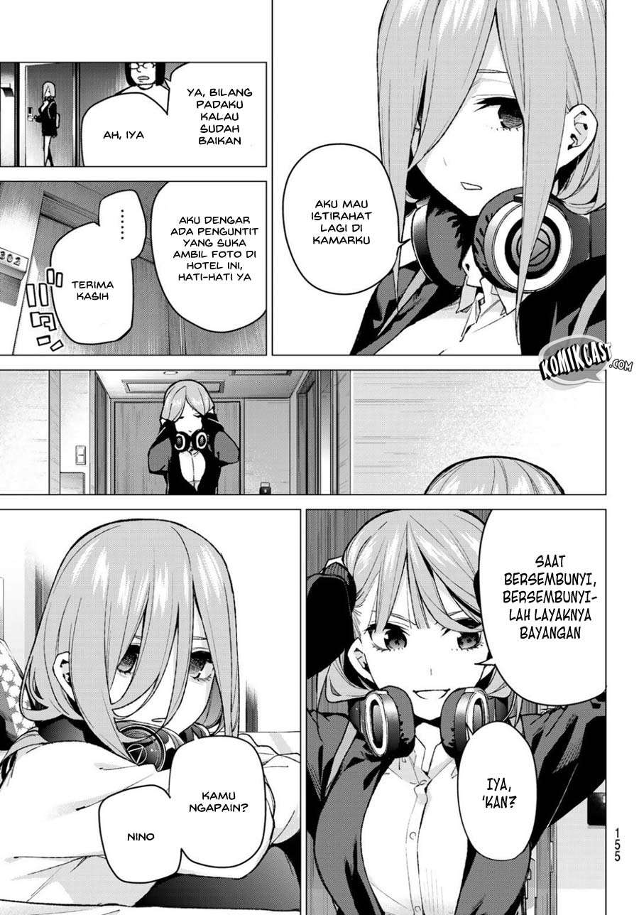 Go-toubun no Hanayome Chapter 82 Gambar 9