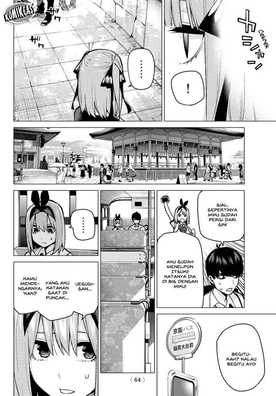 Go-toubun no Hanayome Chapter 81 Gambar 8