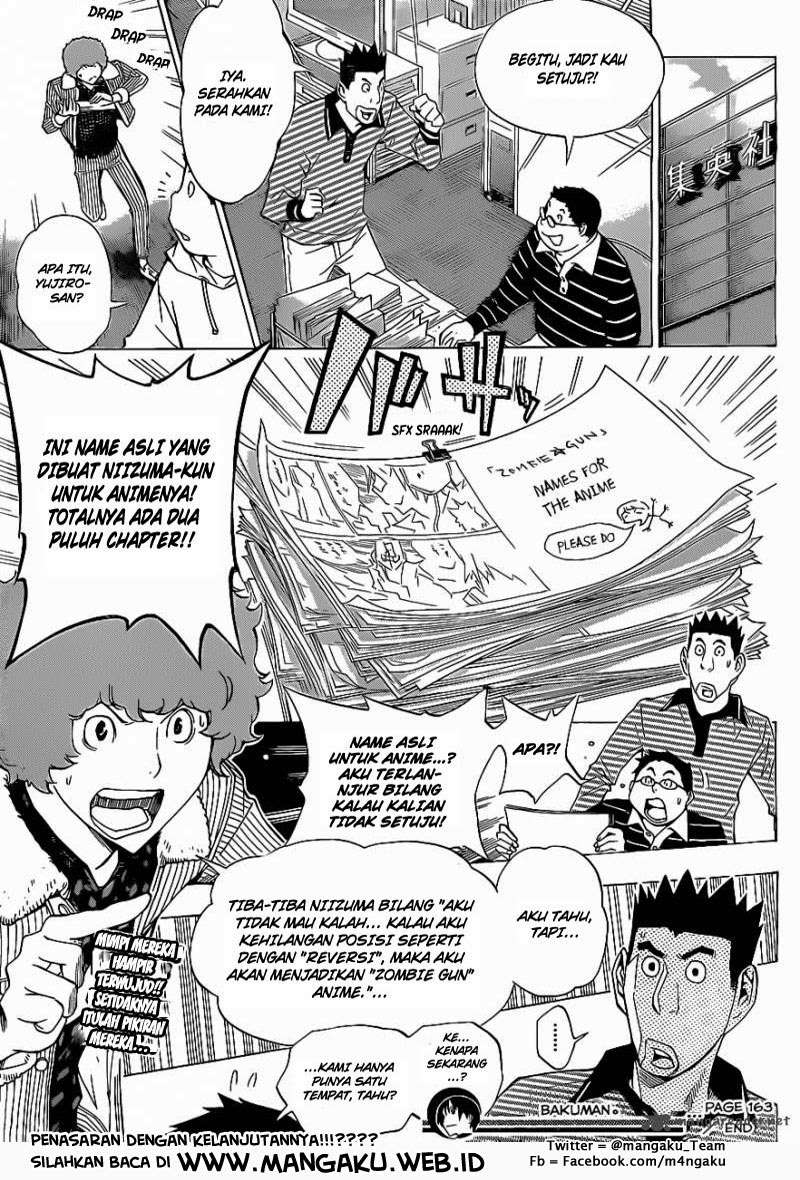 Bakuman Chapter 163 Gambar 11