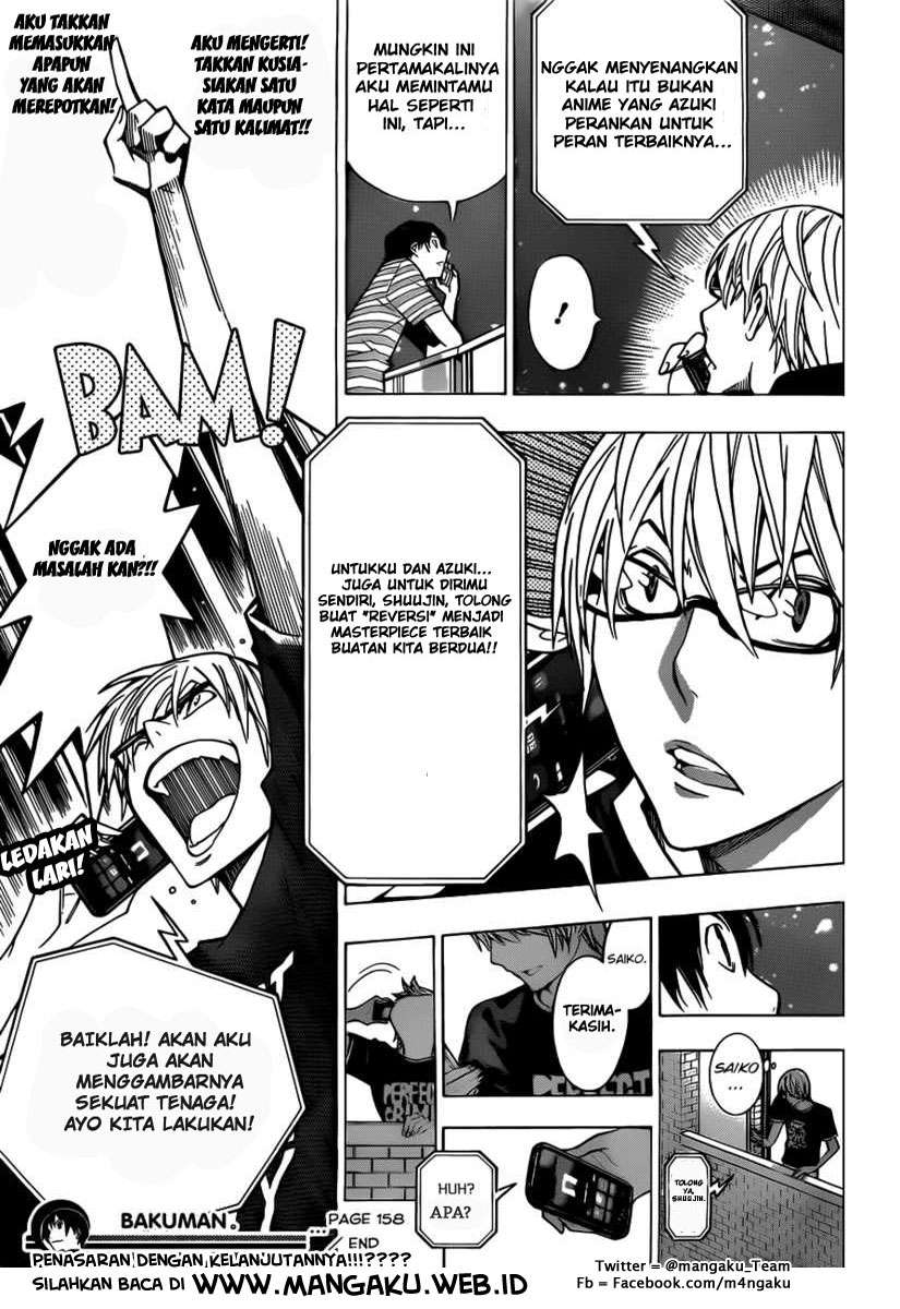 Bakuman Chapter 158 Gambar 19
