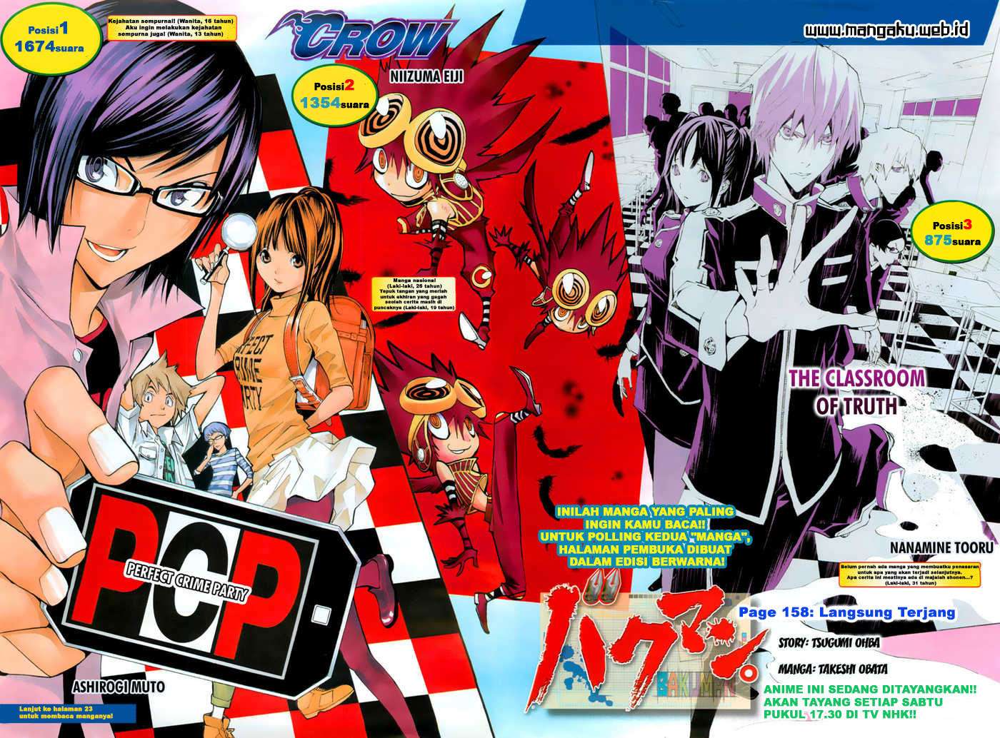 Baca  Bakuman Chapter 158 Gambar 2