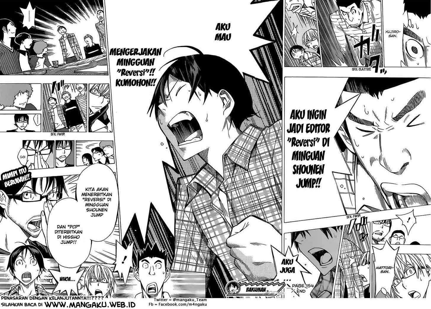 Bakuman Chapter 154 Gambar 18