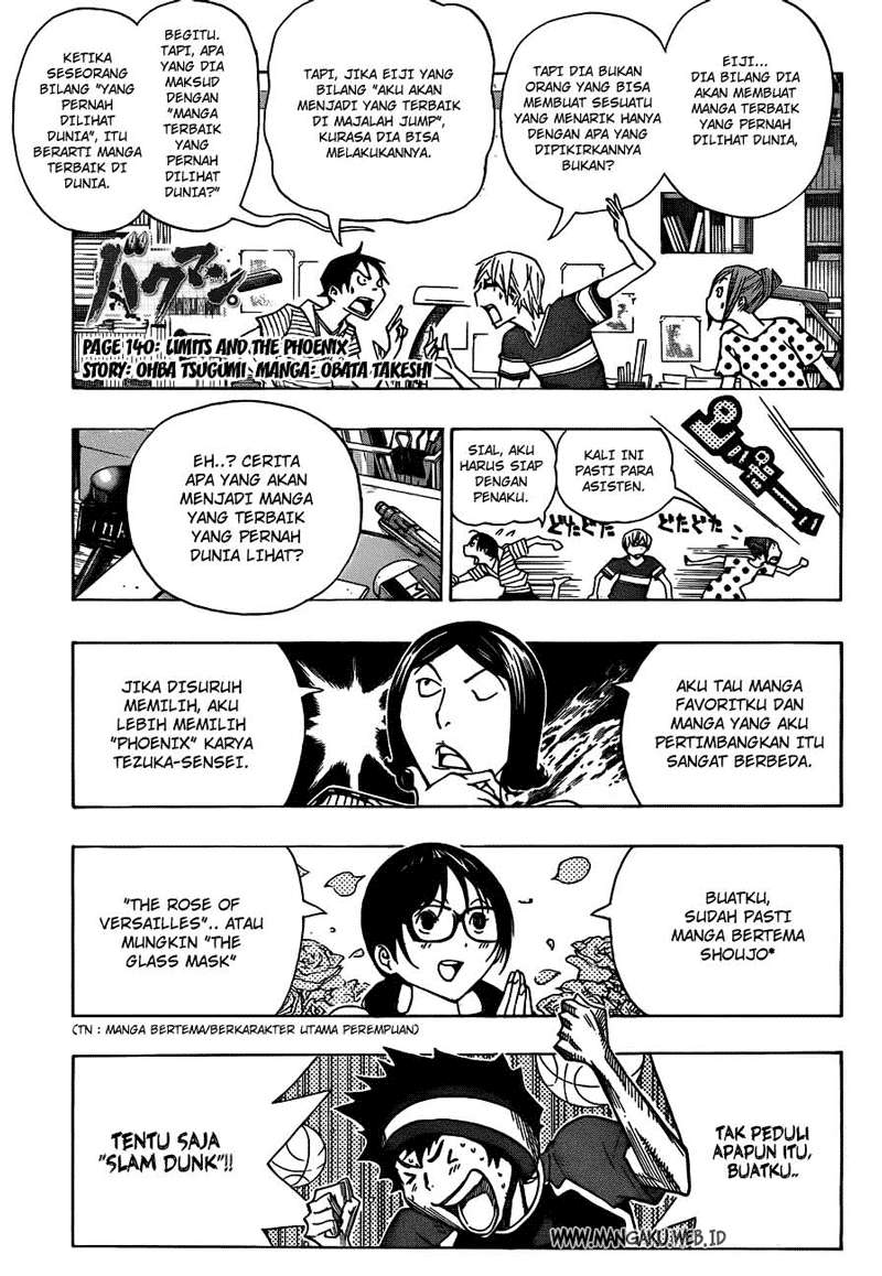 Baca  Bakuman Chapter 140 Gambar 2