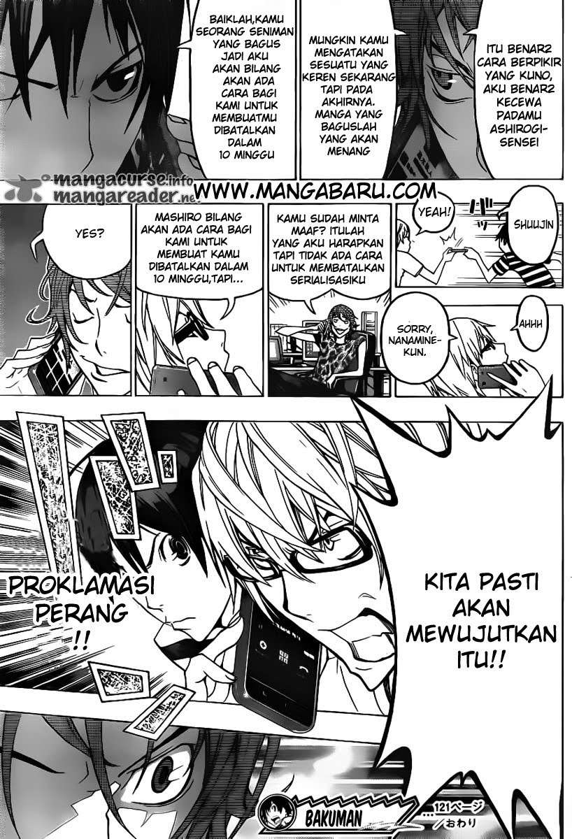 Bakuman Chapter 121 Gambar 19