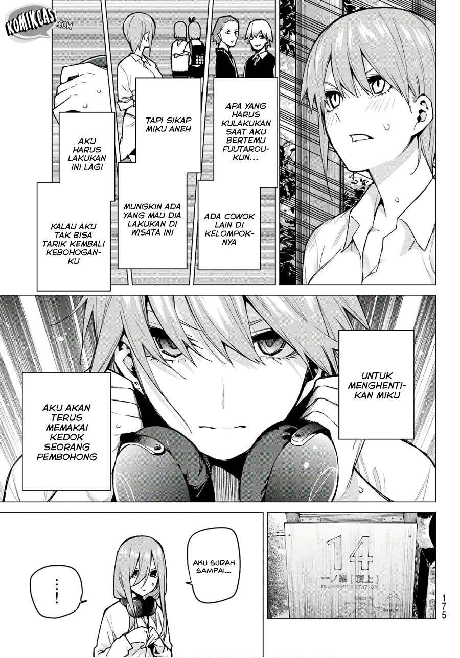 Go-toubun no Hanayome Chapter 80 Gambar 16