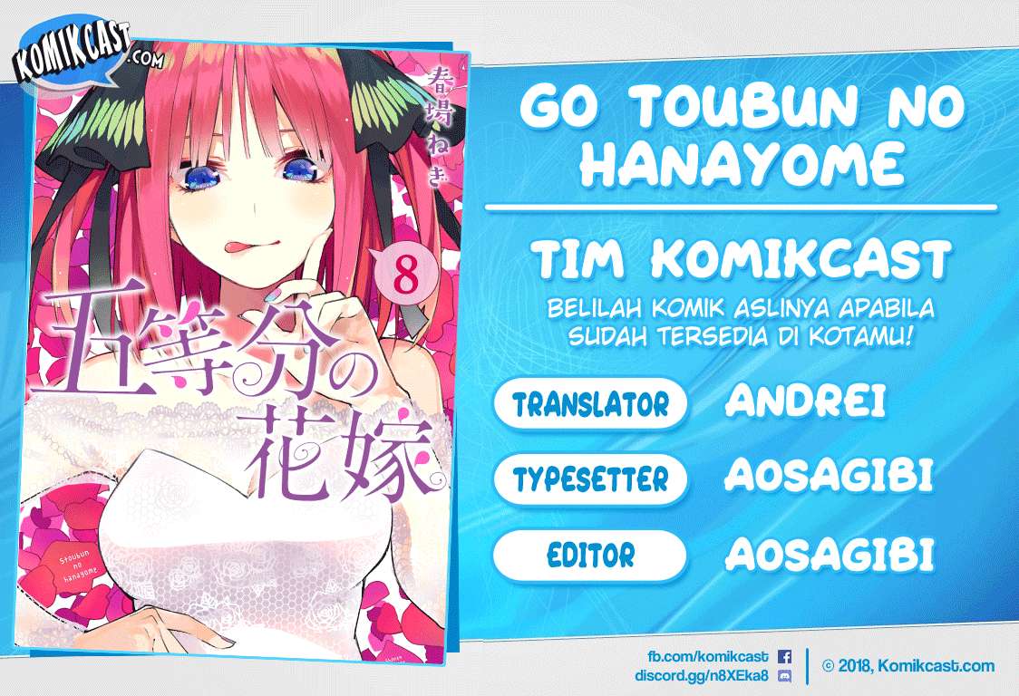 Baca Komik Go-toubun no Hanayome Chapter 77 Gambar 1