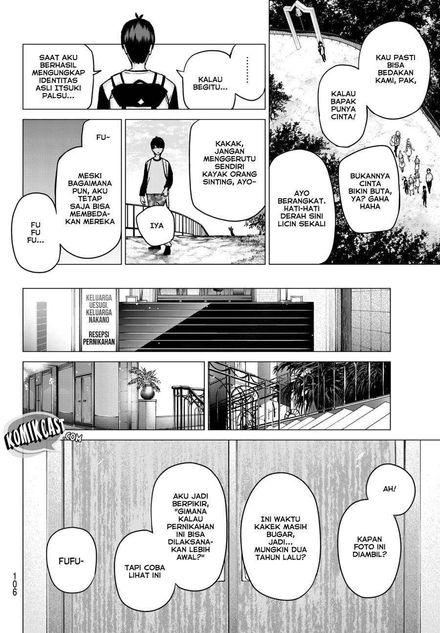 Go-toubun no Hanayome Chapter 68 Gambar 22