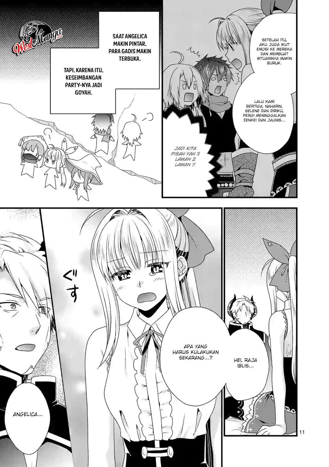 Maou desu Onna Yuusha no Hahaoya to Saikon Shita no de Onna Yuusha ga Giri no Musume ni Narimashita Chapter 21 Gambar 13