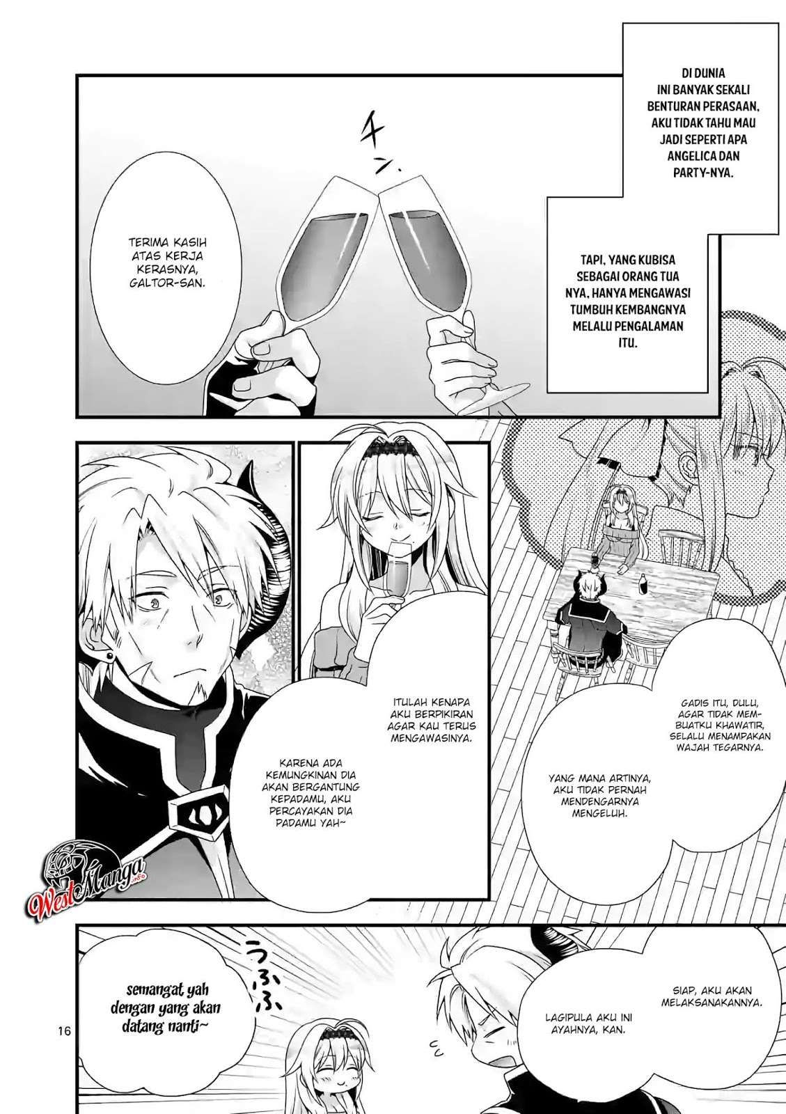 Maou desu Onna Yuusha no Hahaoya to Saikon Shita no de Onna Yuusha ga Giri no Musume ni Narimashita Chapter 21 Gambar 18