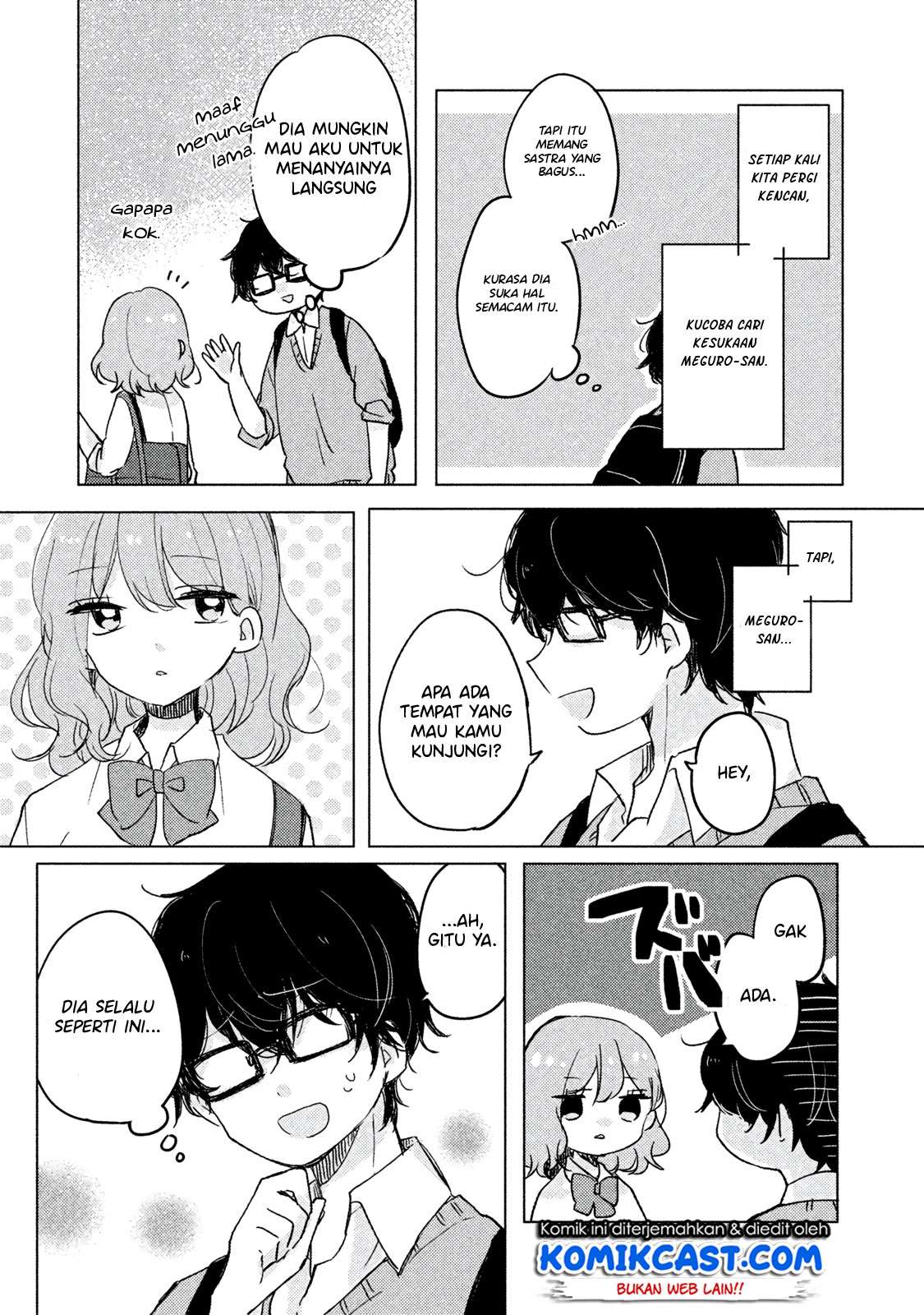 It’s Not Meguro-san’s First Time Chapter 3 Gambar 4