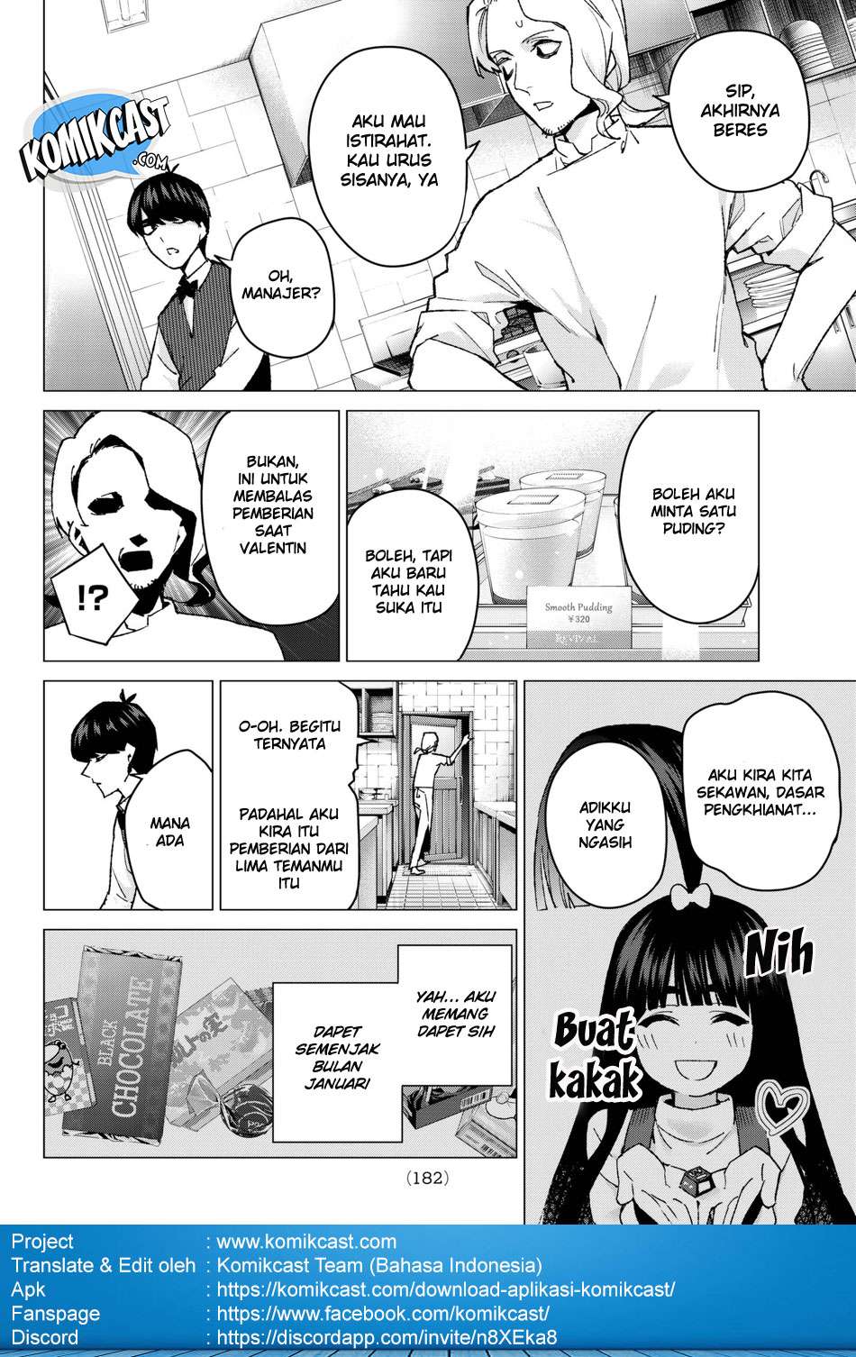 Go-toubun no Hanayome Chapter 60 Gambar 12