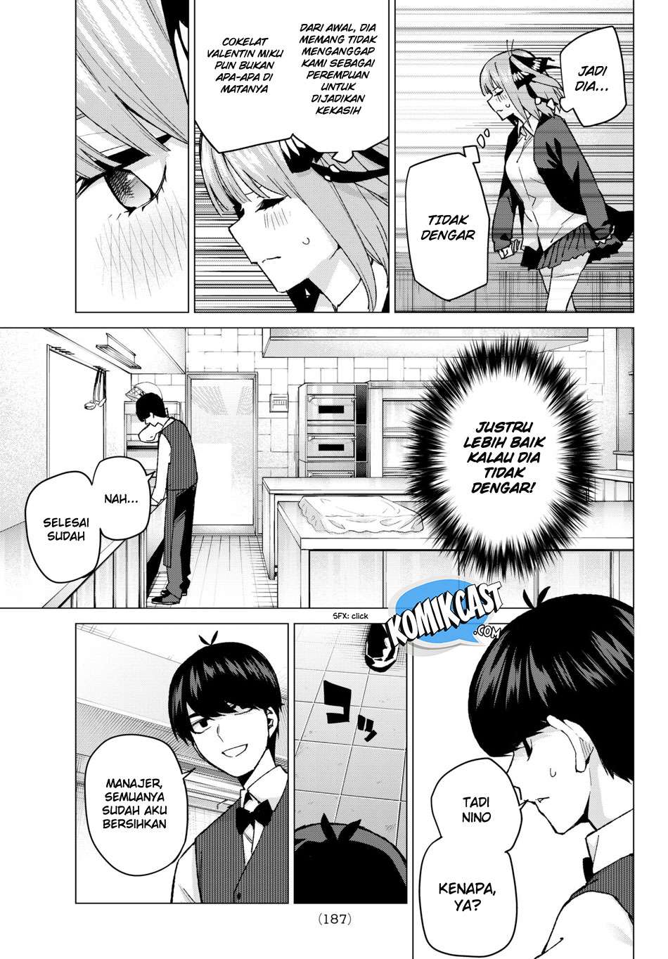 Go-toubun no Hanayome Chapter 60 Gambar 17